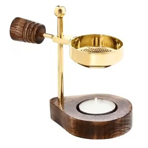 Quemador de Incienso de Estilo Posmoderno para Decoración Espiritual del Hogar, Quemador de Incienso de Latón Premium para Aromaterapia y Meditación - Product Image 2