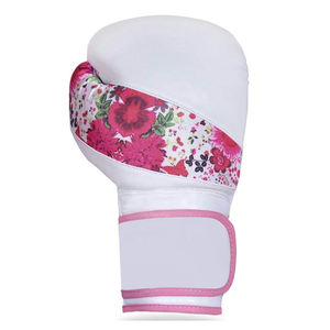 Guantes de Boxeo Profesionales de Alta Calidad, Cómodos, de Cuero de Gamuza, con Absorción de Humedad y Cierre de Gancho y Bucle para Entrenamiento de MMA y Muay Thai - Product Image 2