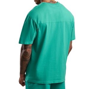 เสื้อยืดสีพื้นเรียบง่าย น้ำหนักเบา ออกแบบเองได้ แขนเสื้อแบบเรกแลน ทรงหลวม ใส่เล่นกีฬาได้ - Product Image 2