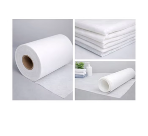 Tissu non tissé professionnel en spunlace, doux et absorbant, en polyester et viscose, pour lingettes humides, solutions de santé et de nettoyage - Product Image 5