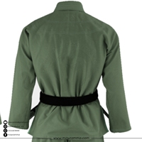 Kimono de Jiu-Jitsu Brésilien Respirant et Durable en Coton Perlé 100% avec Logo Personnalisé, Léger, Anti-rétrécissement, Séchage Rapide