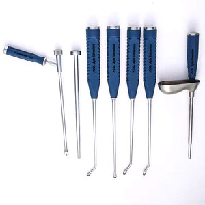 Professional Orthopedic Bone Screw Instrument Set Complete Surgical Kit with T Handle Drivers Depth Gauge <b>Drill</b> <b>Guide</b> Screw - Product Image 6