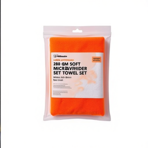 280 GM Soft <b>Microfiber</b> Bath <b>Towel</b> Set 30x60 Inch Large Size Plain Style for Spa or Hotel Bathroom Use - Product Image 1