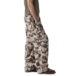 Pantalones Cargo de Camuflaje Holgados Personalizables para Hombre, de Sarga de Algodón, Ajuste Holgado, Cintura Ajustable, Estampados, Premium, Opción OEM - Product Image 6