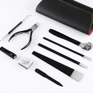 Coupe-ongles et lime à pieds en acier inoxydable avec logo, design masculin, type lime à pieds, éliminateur de callosités ANAAIF - Product Image 1