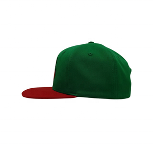Embroidery Custom Logo 6-Panel Waterproof Canvas Baseball <b>Caps</b> Two Tone Colors <b>Flat</b> Brim Snapback Wholesale Branded Sport <b>Caps</b> - Product Image 3