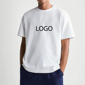 Men's <b>White</b> Short Sleeve O-Neck T-Shirt 100% Cotton Knitted Regular Fit Casual Solid Color <b>Plain</b> - Product Image 1