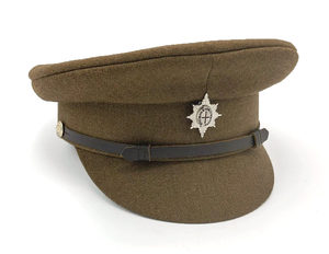 Casquette de service Coldstream Guards, vert olive, en laine, chapeau formel pour adultes - Product Image 2