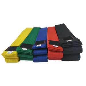 Ceintures de karaté personnalisées en gros, ceintures de grade en coton, marque privée OEM pour l'entraînement au karaté, au judo, au taekwondo et au BJJ - Product Image 3