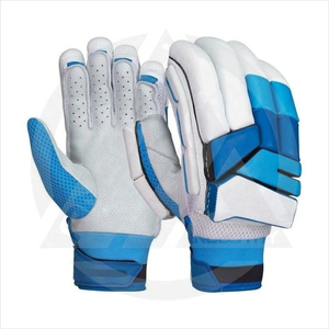Gants de cricket légers et ambidextres pour hommes, fermeture à scratch, paume en cuir de mouton, série professionnelle, séchage rapide - Product Image 5