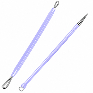 Extractor de Espinillas, Herramienta de Tratamiento del Acné de Grado Quirúrgico, Herramienta 2 en 1 para Eliminar Puntos Negros y Comedones en la Cara y Nariz - Product Image 6