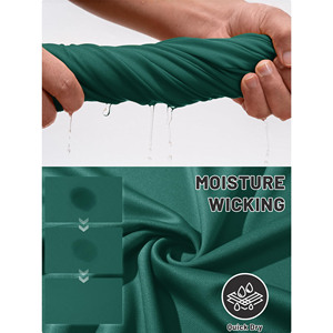 Polos de Golf Personalizados en Color Sólido, Diseño de Alta Calidad, Corte Ajustado, Logotipo Personalizado, Manga Corta, con Botones, para Hombre - Product Image 5
