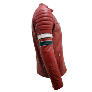 Chaqueta de Cuero Genuino al Mejor Precio para Uso Diario con Diseño Personalizado, Precio al por Mayor Disponible - Product Image 3