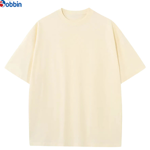 T-shirt personnalisé avec logo pour homme – Fabricant – Coton épais 100 % – Vêtements sur mesure – Impression de logo – Coupe oversize - Product Image 3