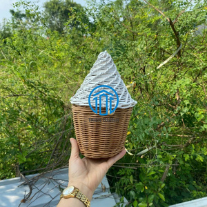 Luxury Handmade Rattan Ice Cream Gergean <b>Box</b> <b>Ramadan</b> Party Favor <b>Box</b> Wholesale OEM ODM Supplier in Vietnam - Product Image 6