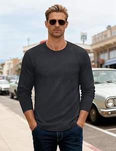 Camisetas de Pesca de Manga Larga de Alta Calidad para Hombre, Protección Solar UPF 50+ UV, Absorción de Humedad - Product Image 1