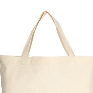 Personalized Short Handle Plain Color Simple Design Durable Cotton Canvas Tote <b>Bag</b> With Custom Logo And Size - Product Image 4