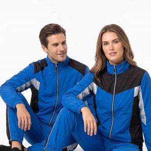 Custom logo Unisex Tracksuit 100% Polyester Nylon Waterproof Embroidered DTG Print Crop <b>Men</b> Sportswear Windbreaker <b>Jacket</b> Set - Product Image 4