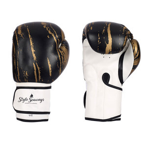 Gants de boxe durables, personnalisez votre propre logo, gants de boxe couleur unie, gants de boxe couleur variée - Product Image 1