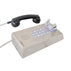 Sistema de Intercomunicación Telefónico para Prisiones, Diseño a Prueba de Manipulaciones en Acero Inoxidable, OEM ODM - Product Image 6