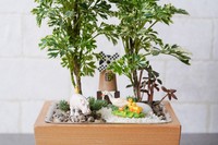 [2.9] Mini Figurines d'animaux modernes Chats Design Peint à la main Écologique Home Office Décoration Plante Terrariums Accessoires