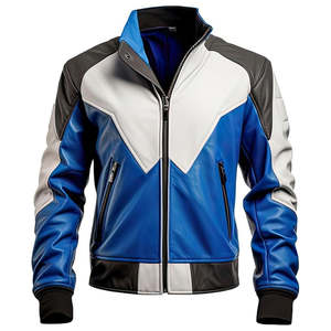 Chaqueta de Motero de Invierno para Hombre, de Piel de Oveja Genuina, de Alta Calidad, Impermeable, con Cuello Alto, Servicio OEM, Personalizable - Product Image 6