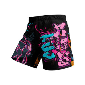 Pantalones Cortos Tácticos de MMA Phantom Warrior, Pantalones Cortos de Competición de Grappling Elásticos de Primera Calidad, Pantalones Cortos de MMA Sublimados - Product Image 5