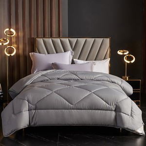 Couette matelassée rose, garnissage polyester, hypoallergénique, respirante, pour automne-hiver, taille Queen, lavable en machine - Product Image 6