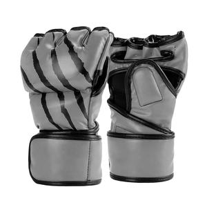 Gants de MMA personnalisés avec logo OEM, équipement de sparring à paume ouverte - Product Image 4