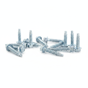 Tornillos autorroscantes hexagonales de acero al carbono para suministro a granel - Precio competitivo de fábrica desde Vietnam - Product Image 1