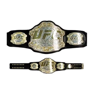 Custom UFC Championship Belts Wholesale High Quality Leather Alloy Karate <b>Boxing</b> Wrestling MMA Customized High Waist Belt - Product Image 1