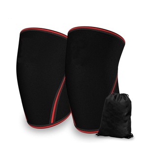 Genouillères en néoprène robustes personnalisées pour la musculation, équipement de protection des genoux avec logo et couleur sur mesure - Product Image 3