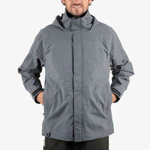 Custom <b>Summer</b> Waterproof Zipper Front Hunting <b>Jacket</b> Outdoor Fishing Windbreaker UPF 50 Breathable Quick Dry Hooded Workwear - Product Image 4