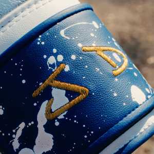 Nouvelles gants de boxe imprimées en cuir véritable de qualité supérieure, design attrayant, à succès, avec sangles professionnelles - Product Image 3