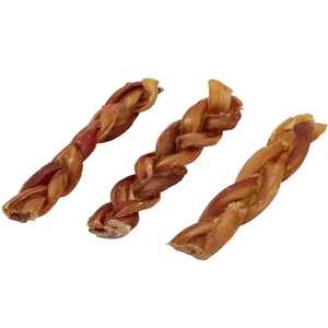 Palitos Dentales Naturales al por Mayor de Fábrica OEM, Golosinas Dentales Personalizadas para Perros, Palitos Trenzados Bully Sticks Bajos en Carbohidratos y Calorías en Bolsas - Product Image 4