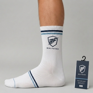 Chaussettes de sport confortables et respirantes pour hommes, collection Printemps 2026 – Meilleures ventes – Chaussettes décontractées tissées pour hommes - Product Image 3