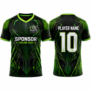 Maillot de football Elite Teamwear en polyester recyclé avancé, maille respirante, doux, flexible, prêt pour les matchs, performance athlétique - Product Image 1