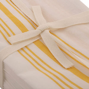 Serviettes de cuisine 100% coton écologiques à carreaux, anti-enfants, tissées, séchage rapide, lavables en machine, carrées/rectangulaires - Product Image 1