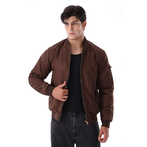 Veste bomber unisexe à manches longues, coupe oversize, douce, personnalisable en taille et logo, coupe-vent, écologique, en promotion - Product Image 1
