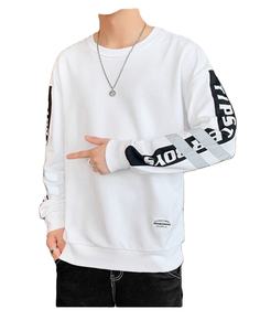 100% fibra de bambú peso pesado pulóver sudadera hombres logotipo personalizado Sudadera con capucha impresión 3D alta calidad ODM conjuntos de ropa de invierno sólido - Product Image 1