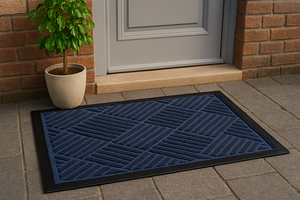 Tapete de Entrada de Polipropileno Premium con Respaldo de Goma Antideslizante para Interiores y Exteriores, 60x90cm, Estilo Clásico para Hogar, Hotel, Oficina - Product Image 2