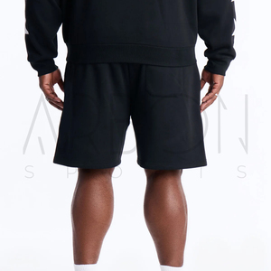 Shorts tricotés unisexe en coton doux, taille élastique, style streetwear décontracté, nouvelle collection tendance, vente chaude OEM ODM - Product Image 5
