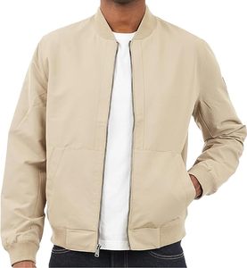 Wholesale Men's Casual Bomber <b>Jacket</b> | Streetwear <b>Zip</b>-<b>Up</b> <b>Jacket</b> | 100% Polyester Eco-Friendly | Private Label Manufacturer - Product Image 1
