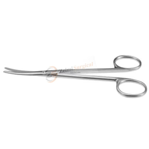 กรรไกรผ่าตัดเมทเซนบาวม์ ขนาด 8 นิ้ว โค้ง ทำจากเหล็กกล้าไร้สนิม ใช้ซ้ำได้ ผ่านมาตรฐาน CE ผลิตโดย OEM - Product Image 1