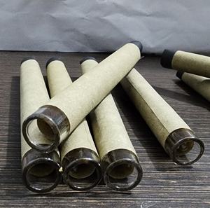 Rouleaux de papier de chanvre américain brun roulé à la main Tubes joliment roulés à la main en vrac Fourniture d'usine Meilleur prix pointes de bois et de verre - Product Image 5