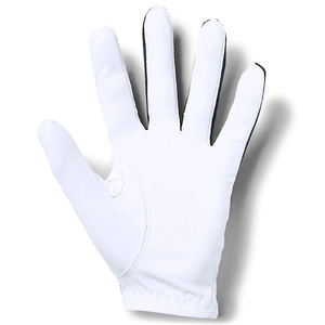 Guante de golf para mano derecha, color blanco, azul marino, cuero genuino, antideslizante, cierre de gancho y bucle, uso deportivo unisex - Product Image 2