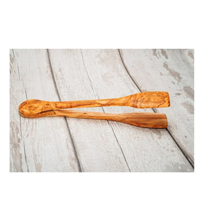 Pince à glaçons en bois d'acacia, outils de bar style rustique, ustensiles de cuisine durables, pince à glaçons en bois, vente chaude - Product Image 2
