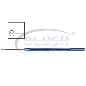 1.75mm Meyhoefer Chalazion Curette #1 Stainless Steel Ophthalmic Surgical Instrument CE ISO Certified By <b>Blush</b> Surgical - Product Image 3