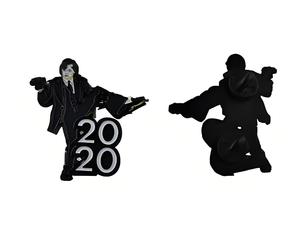 เหรียญเคลือบเงาใสแบบกำหนดเองได้ ขนาดเดียว ใช้ได้กับทุกขนาด  ลายอนิเมะ ผลิตจากโลหะผสมสังกะสีชุบนิกเกิลสีดำ ราคาดี เหมาะสำหรับงานอีเว้นท์ - Product Image 6