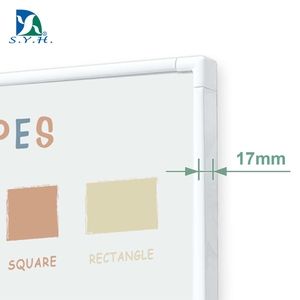 กระดานเรียนรู้รูปทรงแม่เหล็กพร้อมกรอบอะลูมิเนียม SYH พร้อมการพิมพ์แบบระเหิด - Product Image 2